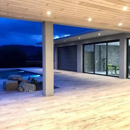 Le Petit Pinarello, Villa 5 Etoiles Pour 10 Personnes, Piscine Chauffee, Plage A 200M * Pinarellu